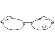 Ray-Ban RB6160 2502 Eyeglasses Frames Silver Round Oval Full Wire Rim 50... - $93.49