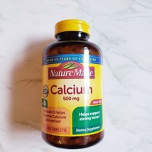 Nature Made Calcium with Vitamin D 500 mg 300 Tablets Supplement Exp 4/22 - $15.00
