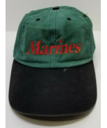 Marines The Change is Forever Baseball Cap Hat Green &amp; Black Letters in ... - $24.49