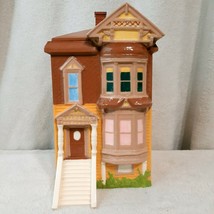 Vintage Duncan Ceramic Victorian House Cookie Jar canister hand painted ... - $37.00