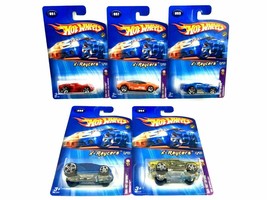 Lot of 5 Mixed 2005 First Edition Hot Wheels Collectible Mattel Toy Cars Age 3+ - $25.74