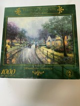 Thomas Kinkade 1000 Pc Jigsaw Puzzle -  Hometown Memories - $8.08