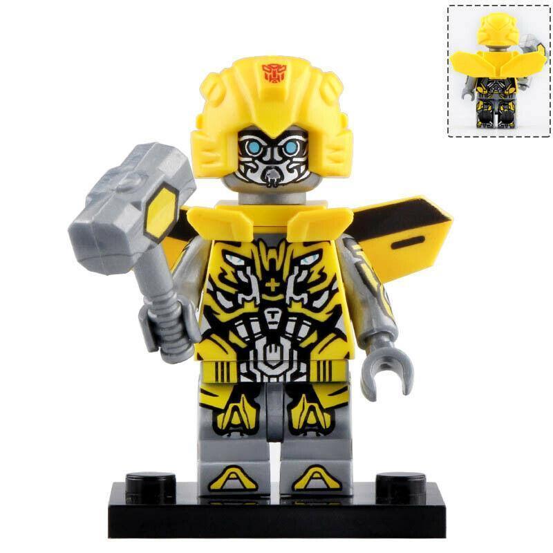 lego transformers bumblebee minifigure
