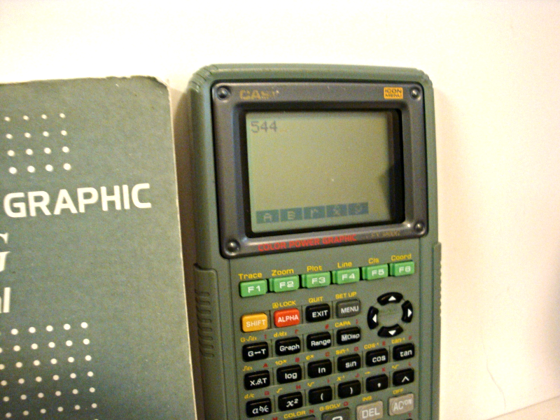Casio CFX9800Gw Color Graphing Calculator. Calculators