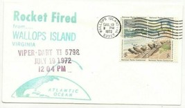 Rocket Fired From Wallops Island, Va 7/19/72 Viper Dart - $1.98