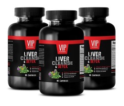 liver detox and cleanse - LIVER DETOX &amp; CLEANSE - dandelion - 3 Bottles ... - $37.36