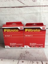 3M Filtrete Micro Allergen Dirt Devil Type U Vacuum Bags 65703Q 65703A - 3 bags - $9.90