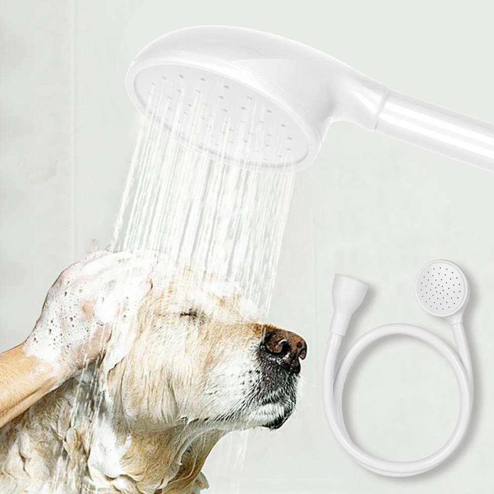 Single Tap Pet Dog Shower Head Hose Spray Bath Tub Sink Washing ...