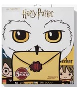 Women&#39;s Harry Potter Hedwig 15 Days of Socks Advent Calendar, Sizes 4-10... - $17.82