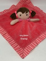 Garanimals Baby Girl My Best Friend Doll Lovey Security Blanket Pink Striped  - $12.99