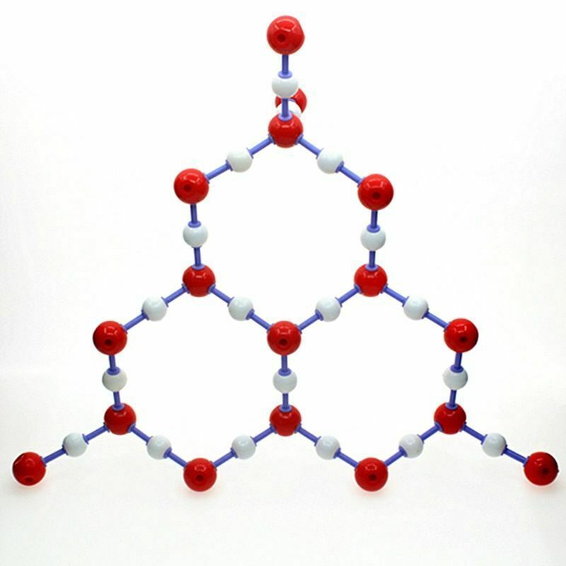 SiO2 Crystal Structure Model 23mm Series Silicon Dioxide Covalent ...