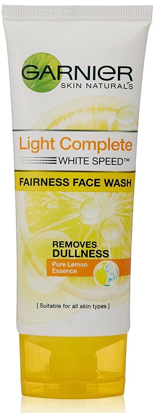 Garnier Light Complete Duo Action Face Wash Lemon Extract & White Clay