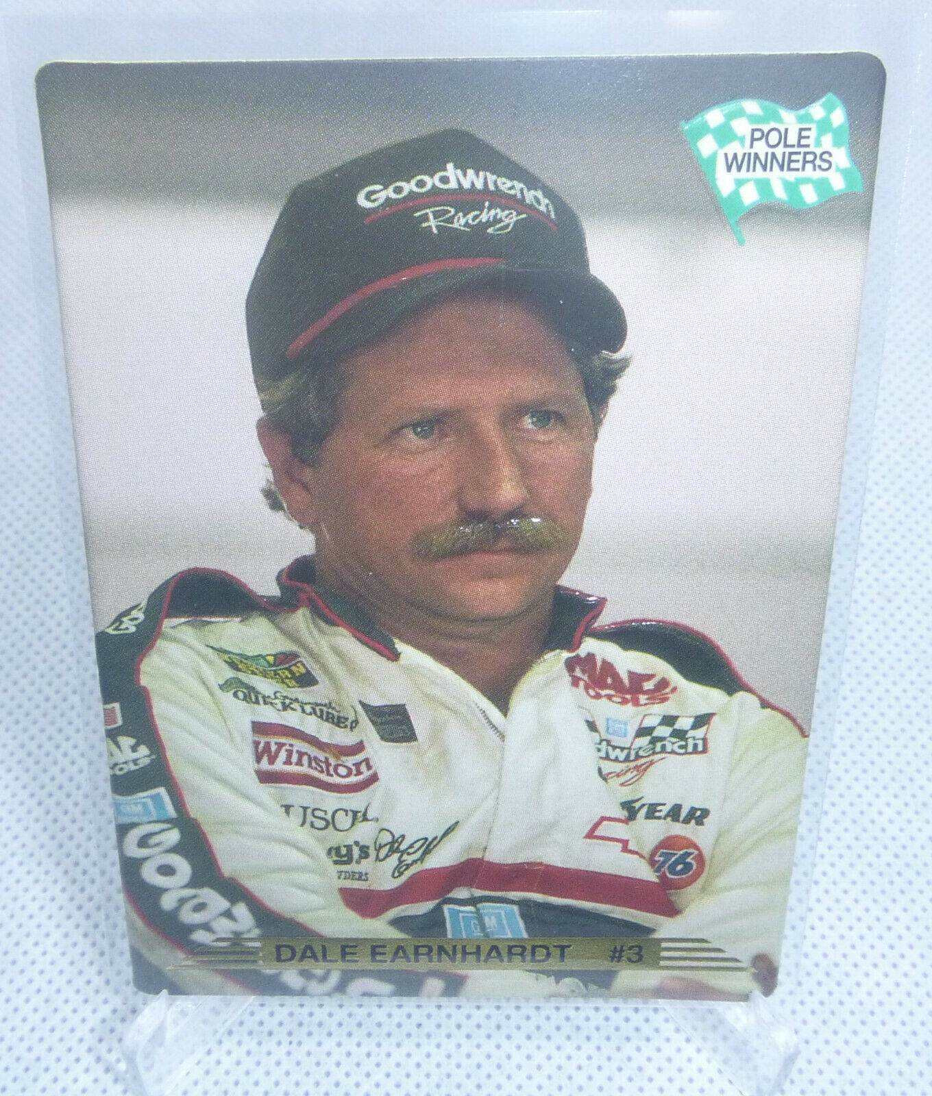 1993 Action Packed NASCAR Dale Earnhardt Busch Pole Award Card #138 ...