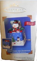 Hallmark Pop! Goes the Snowman Jack in the Box #1 in series 2003 ornament - $9.90