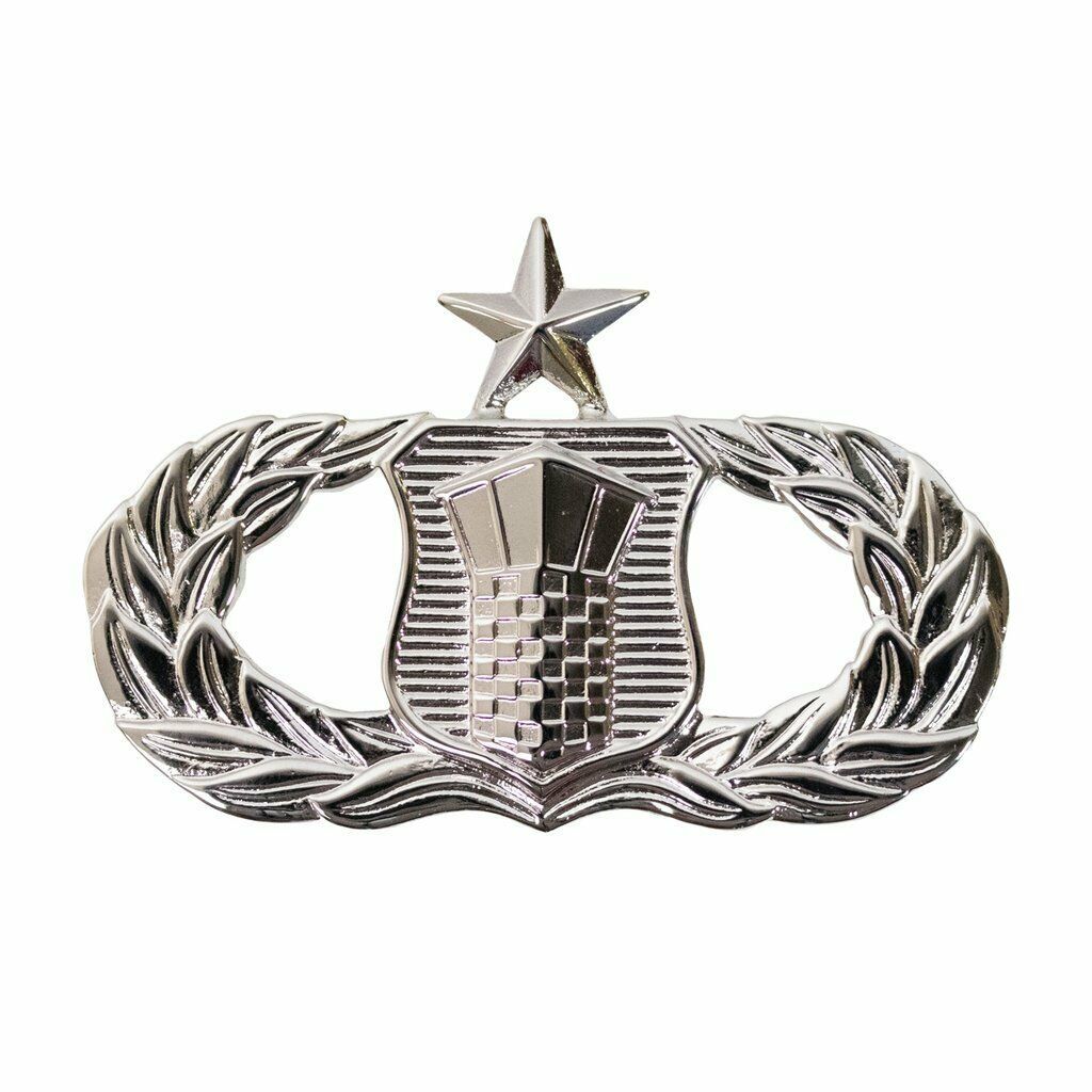 MidSize Genuine U.S. AIR FORCE (USAF) BREAST BADGE: AIR TRAFFIC CONTROL ...