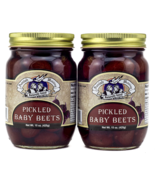 Amish Wedding All Natural Pickled Baby Beets 15 Ounces (Pack of 2 Glass ... - $21.29