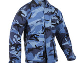 NEW USGI BDU Woodland Blue ICE SKY CAMO Camouflage Jacket Top ALL SIZES - $27.53