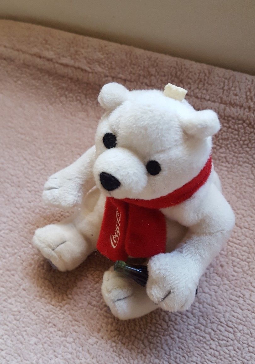 coke bear plush
