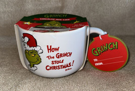 Dr. Seuss HOW THE GRINCH STOLE CHRISTMAS Ceramic Coffee Soup Latte CAKE ... - $21.99