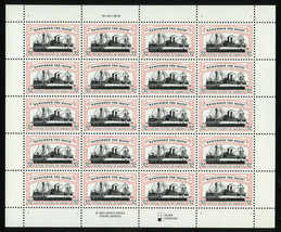 1998 32c Remember the Maine, Armored Cruiser, Sheet of 20 Scott 3192 Mint VF NH - $14.99
