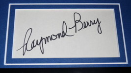 Raymond Berry Signed Framed 1989 Gameday Program Display Patriots image 2