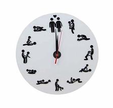 Panda Superstore 10-inch Wacky Creative Decorative Wall Clock-The Clock Of Sex - $49.25