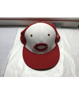 OC Sports MVP Series Baseball Hat Cap Q3 technology Size L/XL red/white - $9.89