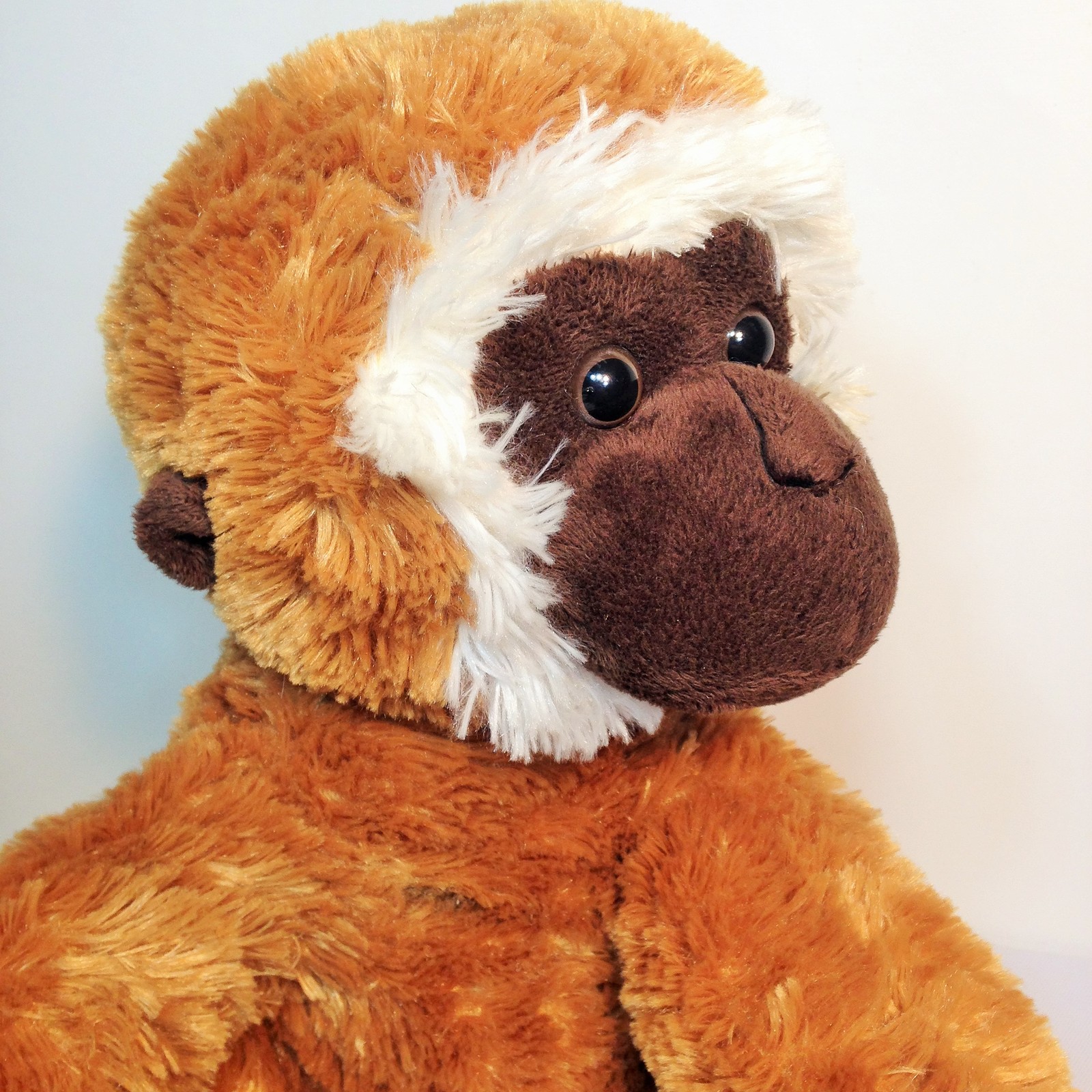 grey monkey stuffed animal