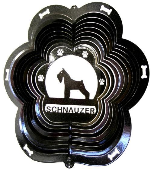cheapest factory 12 in stainless steel black Schnauzer dog