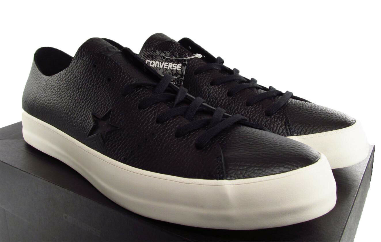 Converse One Star Ox Prime Sneaker Zoom Air Unit Insole BLACK Leather ...