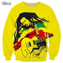 CLOOCL Singer Reggae Creator Bob Marley 3D Print Men Women Sweatshirt Fashion Hi - $104.41