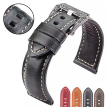24mm Genuine Cow Leather Vintage Custom Buckle Premium Watch Strap/Watch... - $19.21