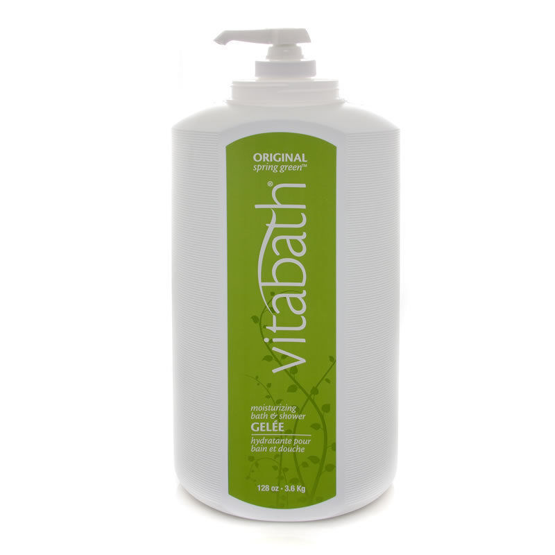 vitabath Original Spring Green Gallon/128 oz Moisturizing Bath & Shower Gelée Body Washes