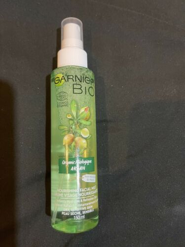 Garnier Bio Organic Argan Nourishing Facial Mist for Dry Sensitive Skin NEW - $13.25