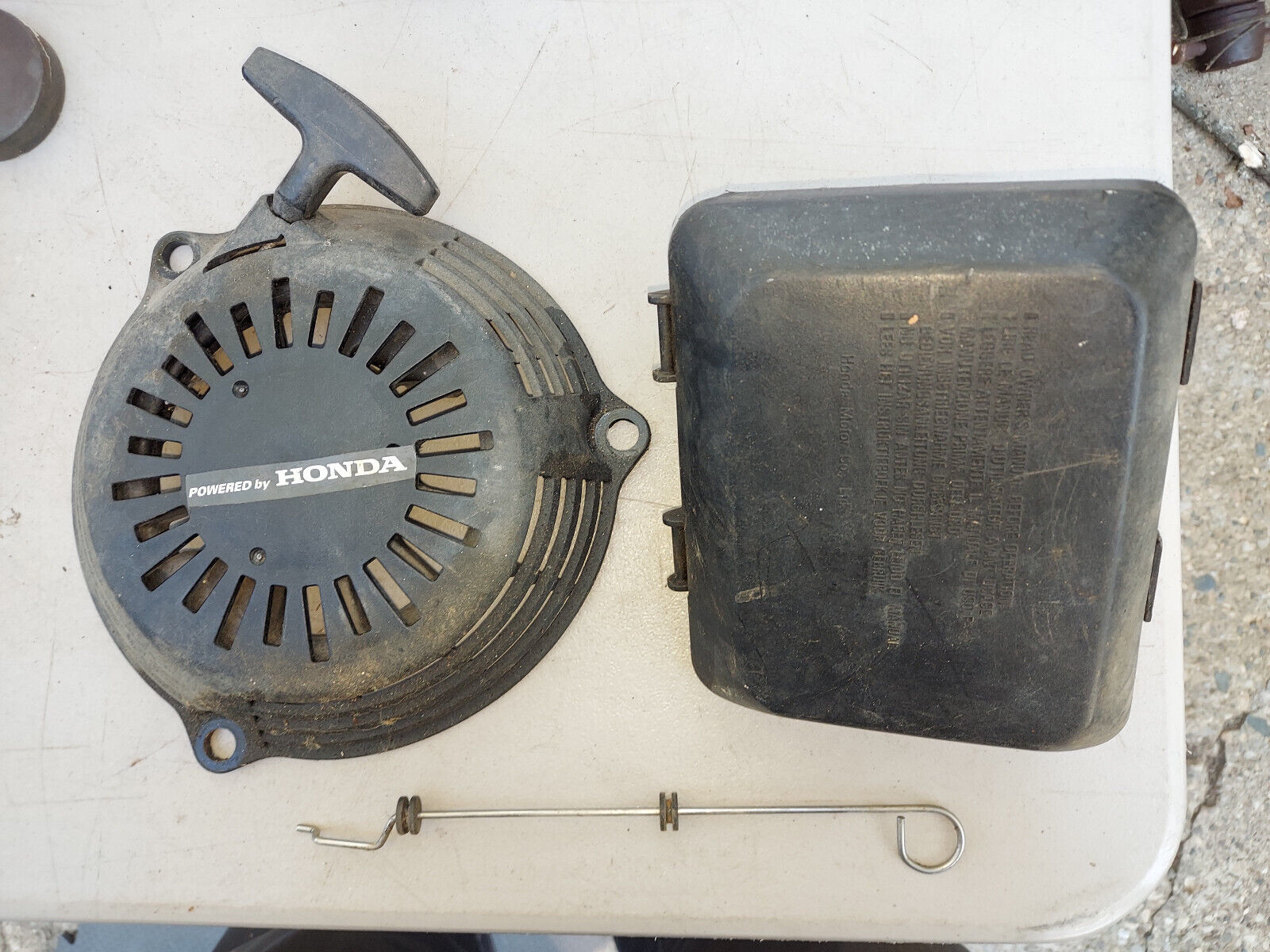 22NN22 HONDA ENGINE PARTS RECOIL, AIR CLEANER, CHOKE LINKAGE, NEED A