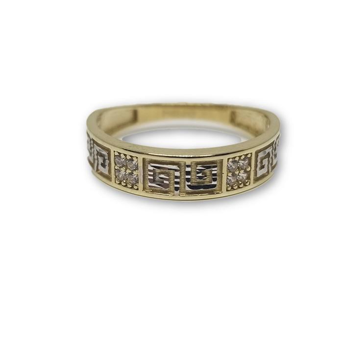 10k versace ring