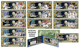 THE APOLLO MISSIONS Space Program NASA Astronauts Official $2 Bills - SE... - $129.85