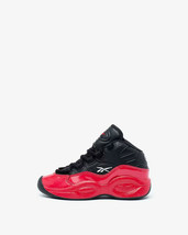 Reebok Kids Iverson Question Mid Street Sleigh Basketball Shoe GV7187 Red/Black - $42.79+
