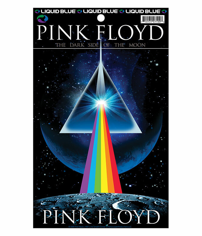 Pink Floyd Dark Side of the Moon Outside Vinyl Sticker   Car Decal