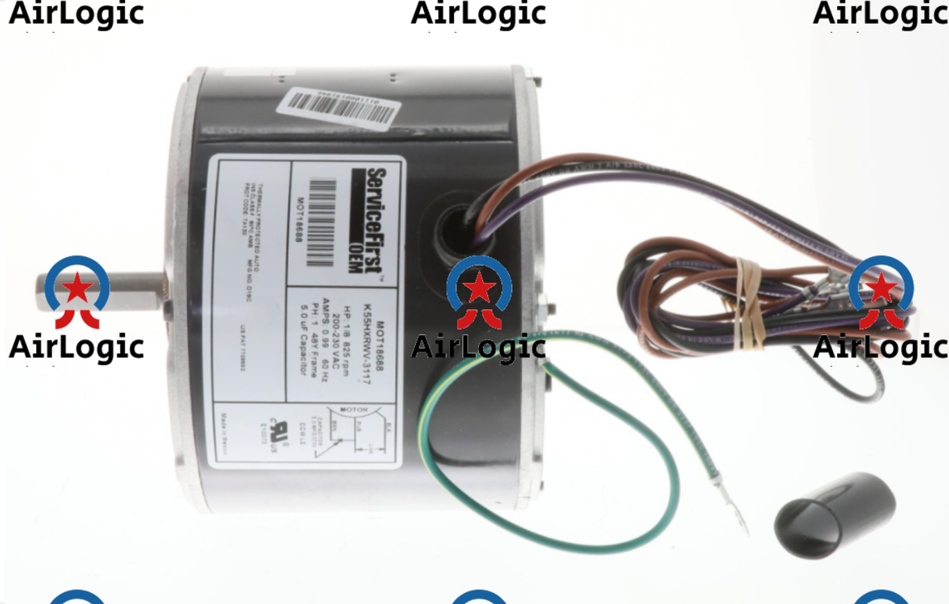 MOT18688 OEM Trane American Standard Condenser FAN MOTOR 1/8 HP 230v
