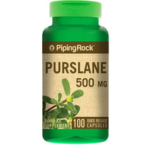 Purslane 500mg 100 Caps Portulaca Oleracea Omega 3 Whole Herb - $18.44