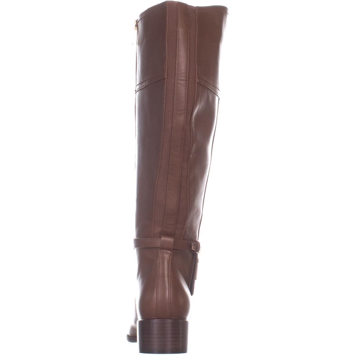 Tommy Hilfiger Merritt Wide Calf Knee High Boots, Medium Brown, 9.5 US ...