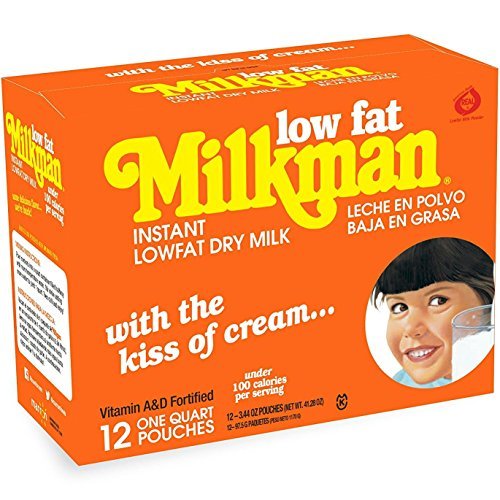 Milkman Instant Low Fat Dry Powdered Milk 12 Quarts 41.28 Oz Other