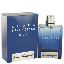 Acqua Essenziale Blu by Salvatore Ferragamo Eau De Toilette Spray 3.4 oz - $42.95