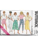 Butterick 3710 Classics Misses Skirt Shorts Pants Culottes Sizes 8 10 12... - $15.00