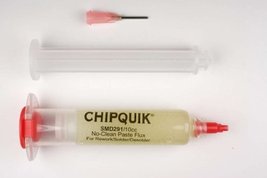 Chipquik Tack Flux no clean in a 10cc syringe w/plunger &amp; tip - SMD291 - $16.35