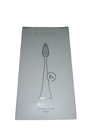 Boka Electric Toothbrush Replacement Heads 2 Pack Color- White