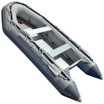 BRIS 14.1 ft Inflatable Boats Fishing Raft Power Boat Zodiac Dinghy Tender Boat image 7