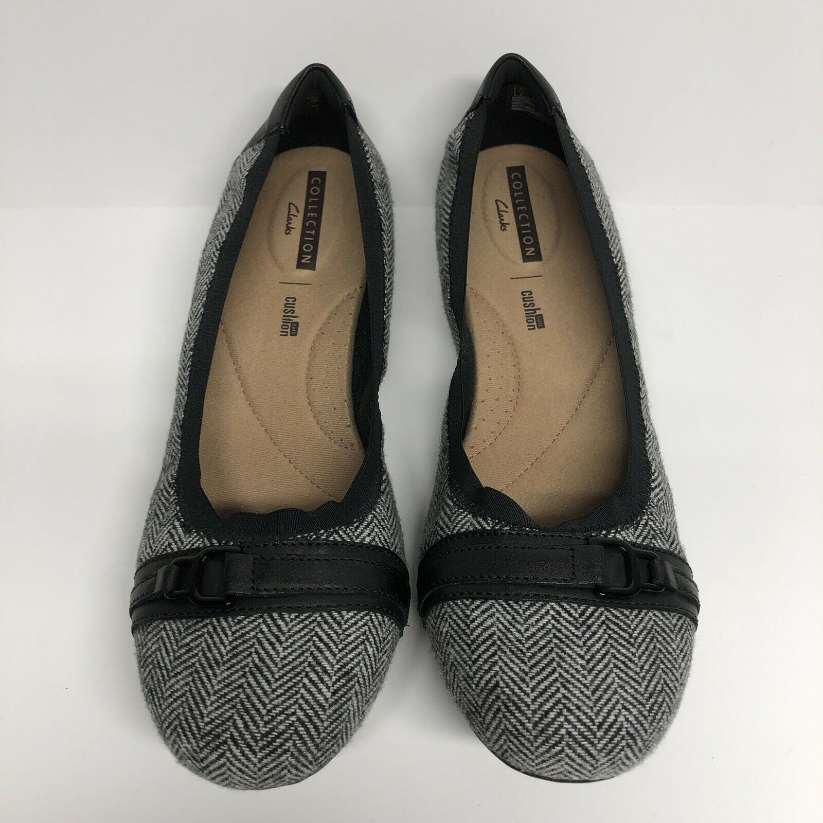 clarks collection soft cushion flats