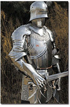 NauticalMart Medieval Knight Wearable Half Suit Of Armor Halloween Costume